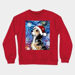 Santa Beagle Crewneck Sweatshirt